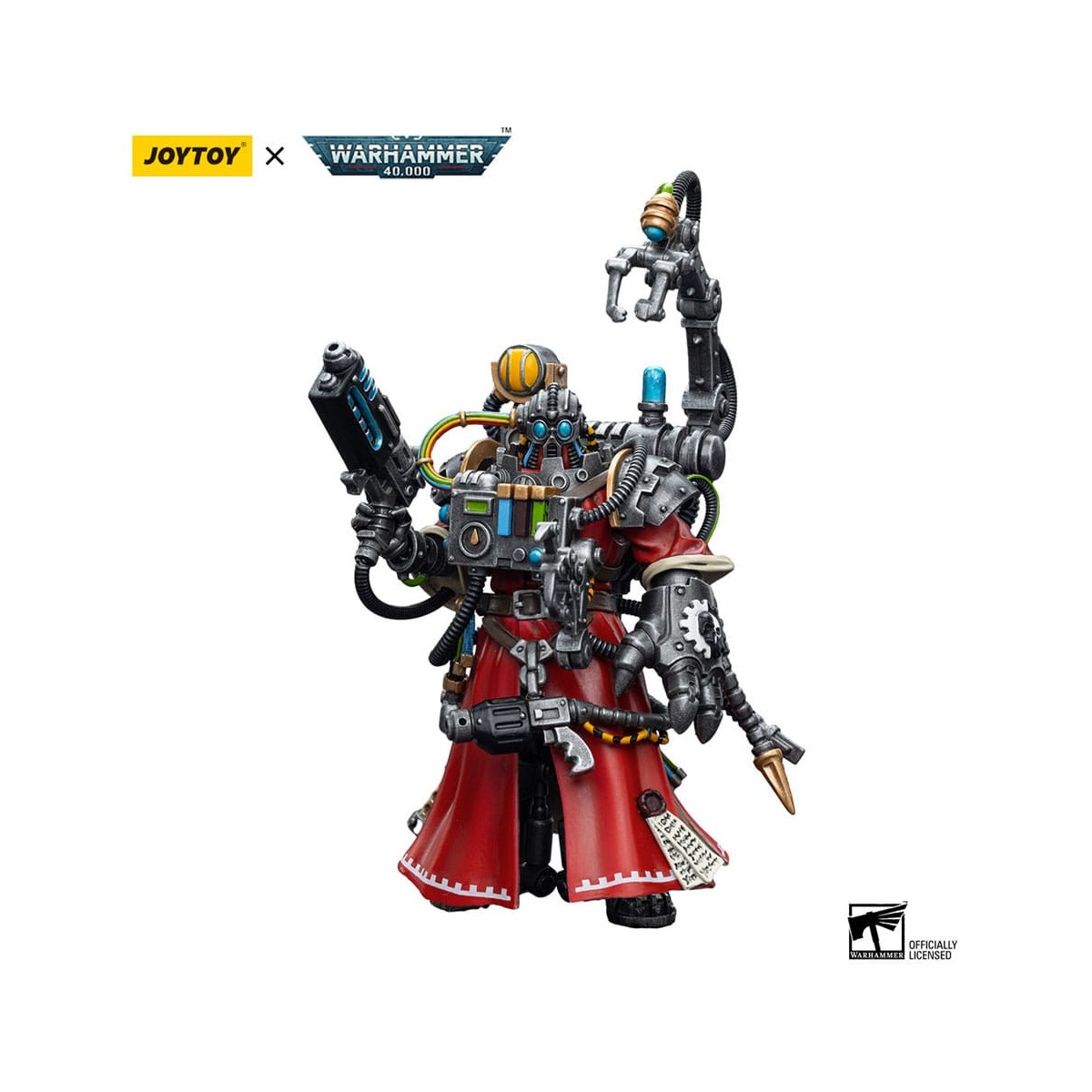 JoyToy Space Marines - Adeptus Mechanicus Cybernetica Datasmith 1/18