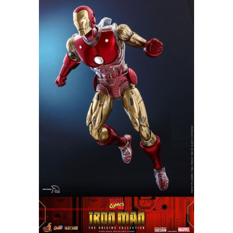 Hot toys - Iron Man - Marvel The Origins Collection Comic Figurine 1/6