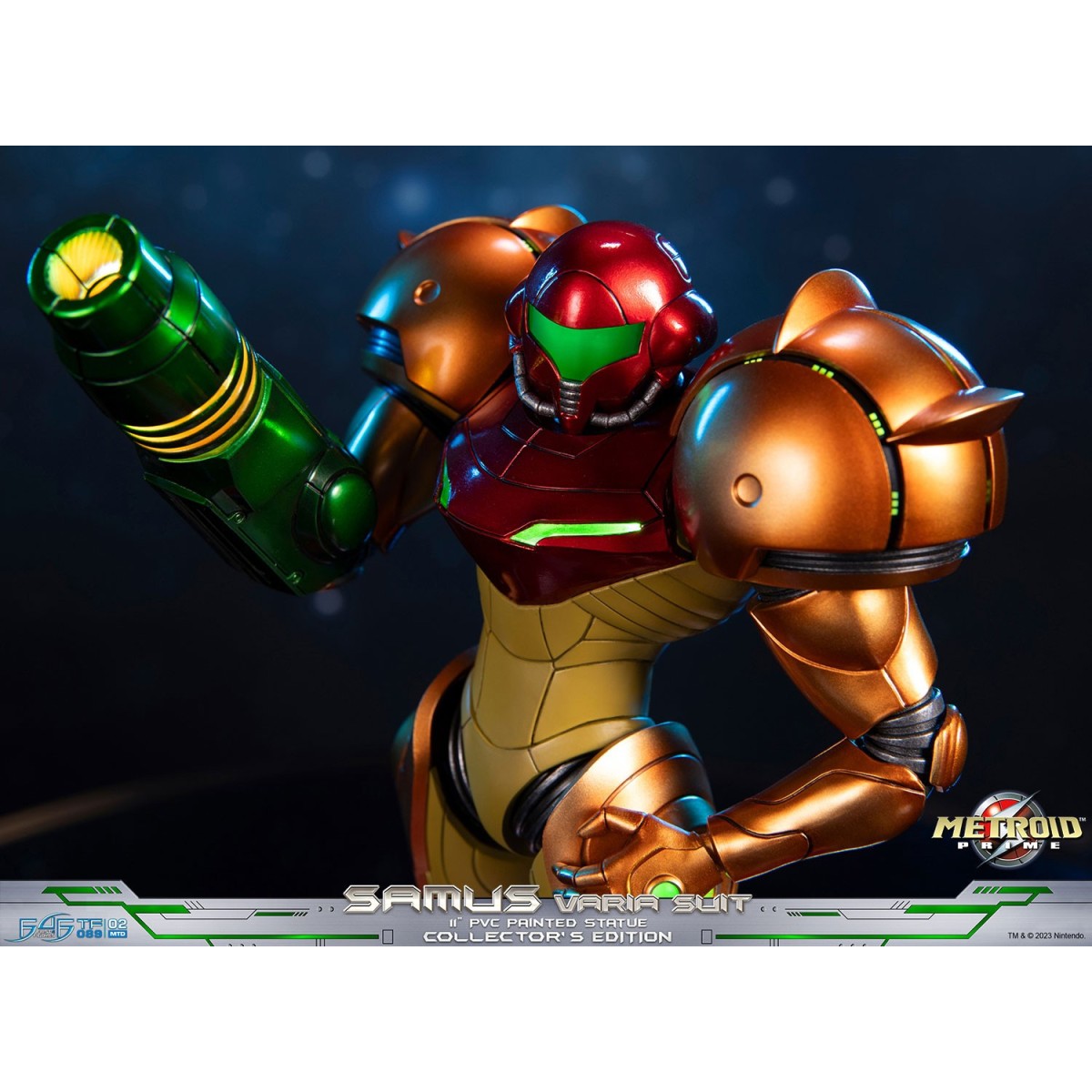 First 4 Figures - Metroid - SAMUS VARIA SUIT Collector's Edition PVC Statue