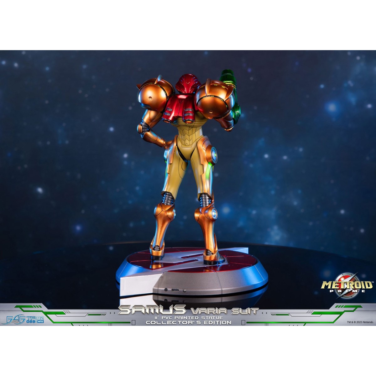 First 4 Figures - Metroid - SAMUS VARIA SUIT Collector's Edition PVC Statue