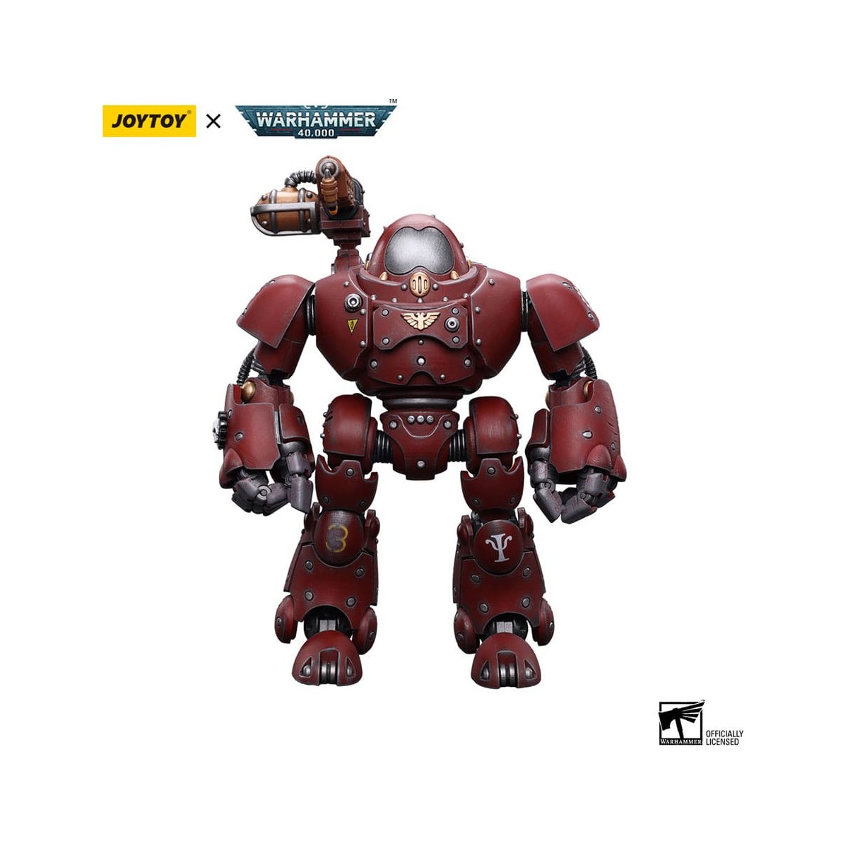 JoyToy Space Marines - Adeptus Mechanicus Kastelan Robot with Incendine Combustor 1/18
