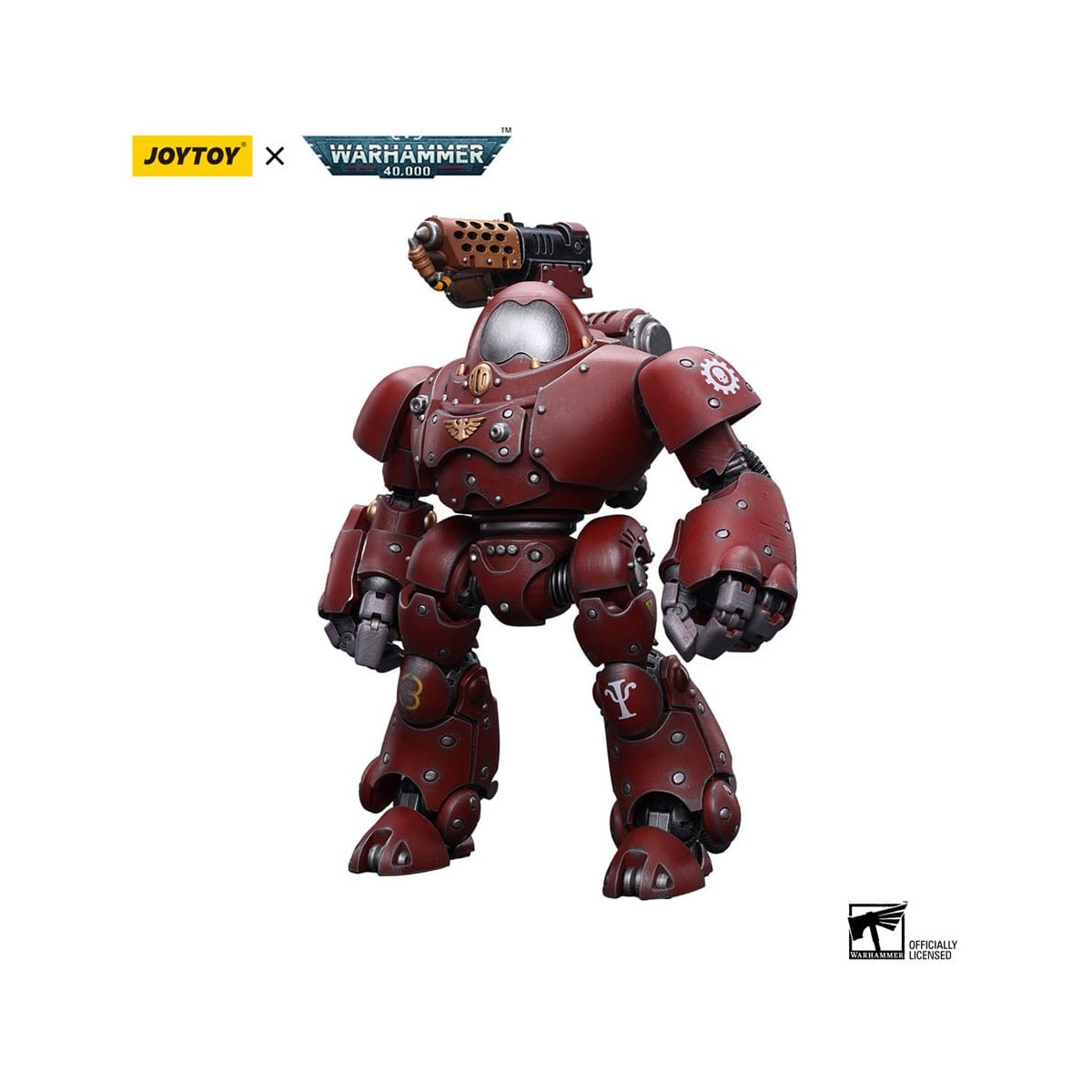 JoyToy Space Marines - Adeptus Mechanicus Kastelan Robot with Incendine Combustor 1/18
