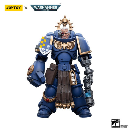 JoyToy Space Marines - Ultramarines - Ultramarines Lieutenant with Power Fist 1/18 - Warhammer 40K
