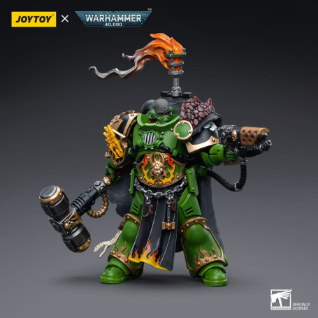 JoyToy Space Marines - Salamanders - Captain Adrax Agatone 1/18 - Warhammer 40K