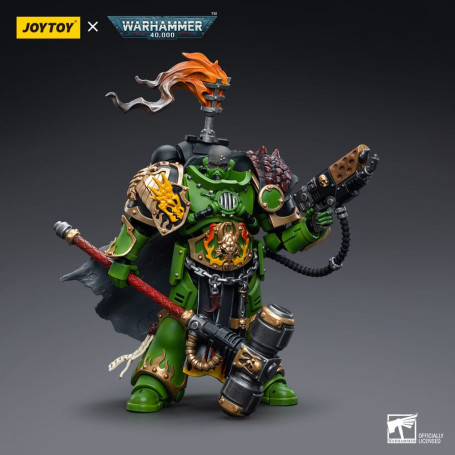 JoyToy Space Marines - Salamanders - Captain Adrax Agatone 1/18 - Warhammer 40K