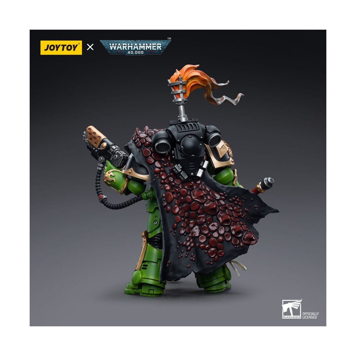 JoyToy Space Marines - Salamanders - Captain Adrax Agatone 1/18 - Warhammer 40K