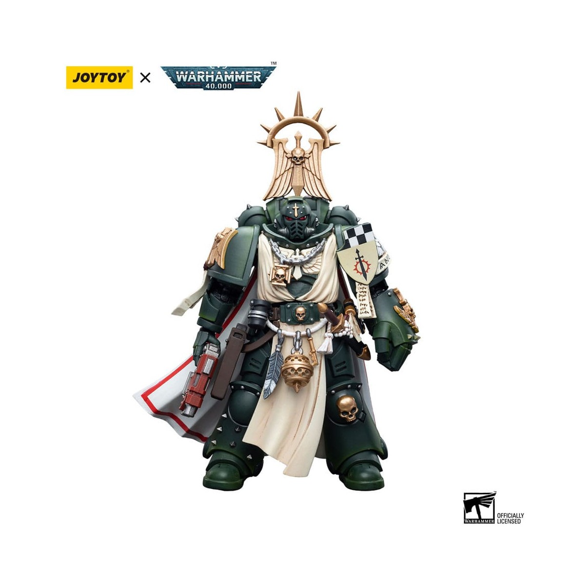 JoyToy Space Marines - Dark Angels - Dark Angels Master with Power Fist 1/18 - Warhammer 40K