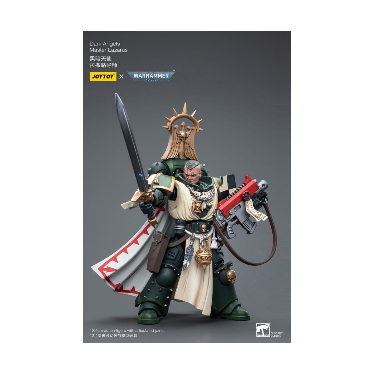JoyToy Space Marines - Dark Angels - Dark Angels Master Lazarus 1/18 - Warhammer 40K