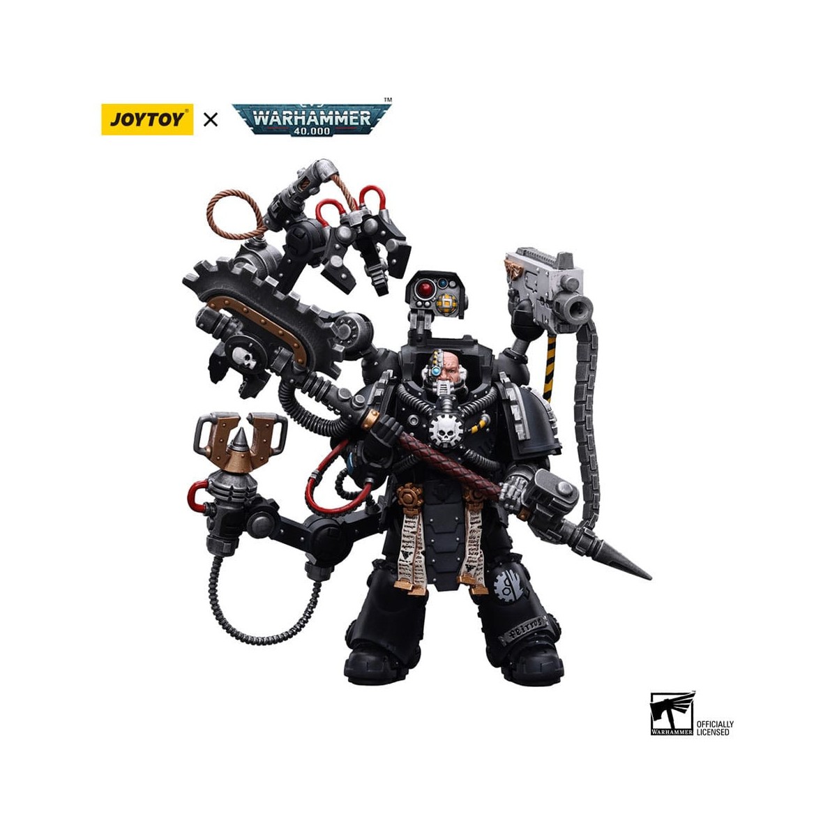 JoyToy Space Marines - Iron Hands - lron Father Feirros 1/18 - Warhammer 40K
