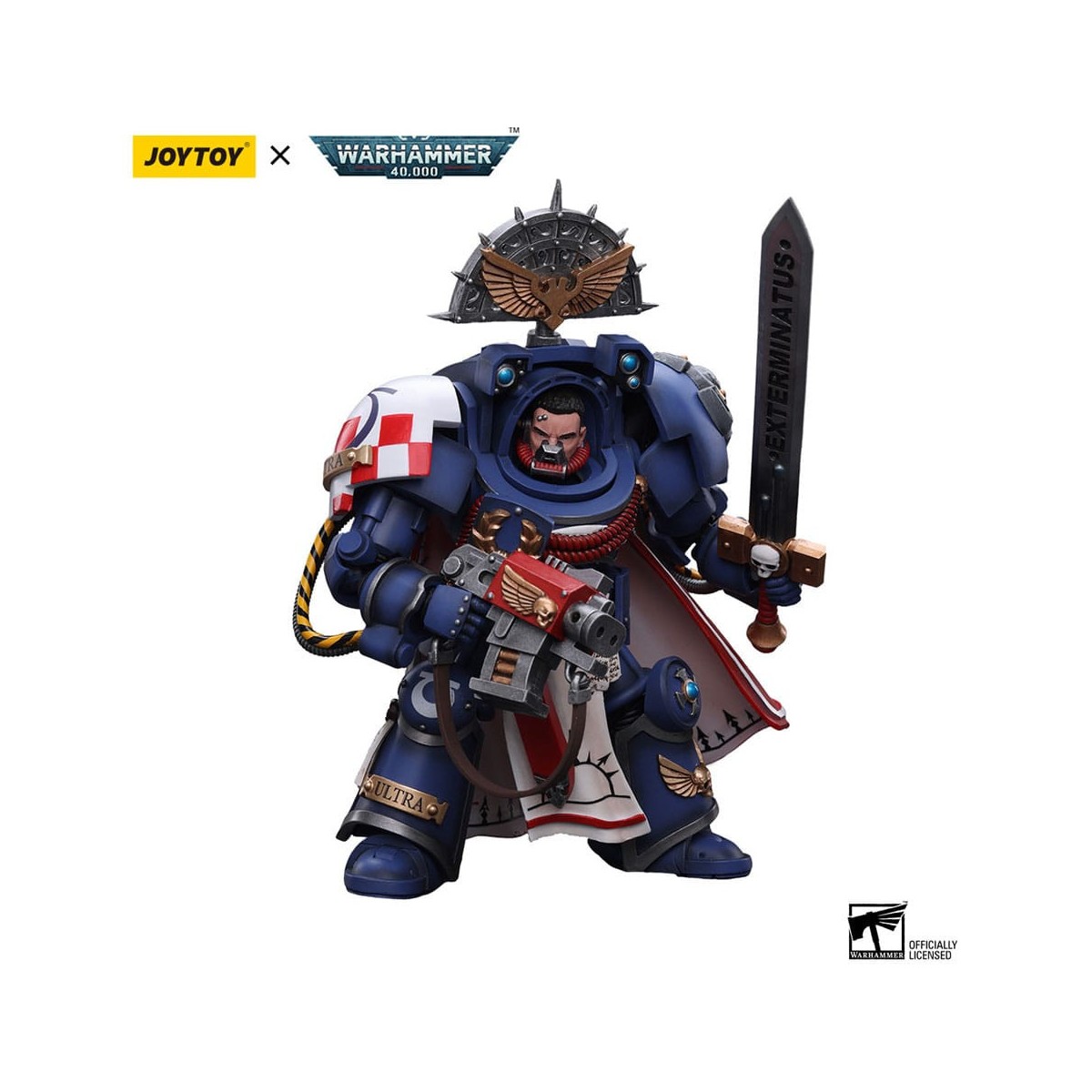 JoyToy Space Marines - Ultramarines - Terminator Captain 1/18 - Warhammer 40K