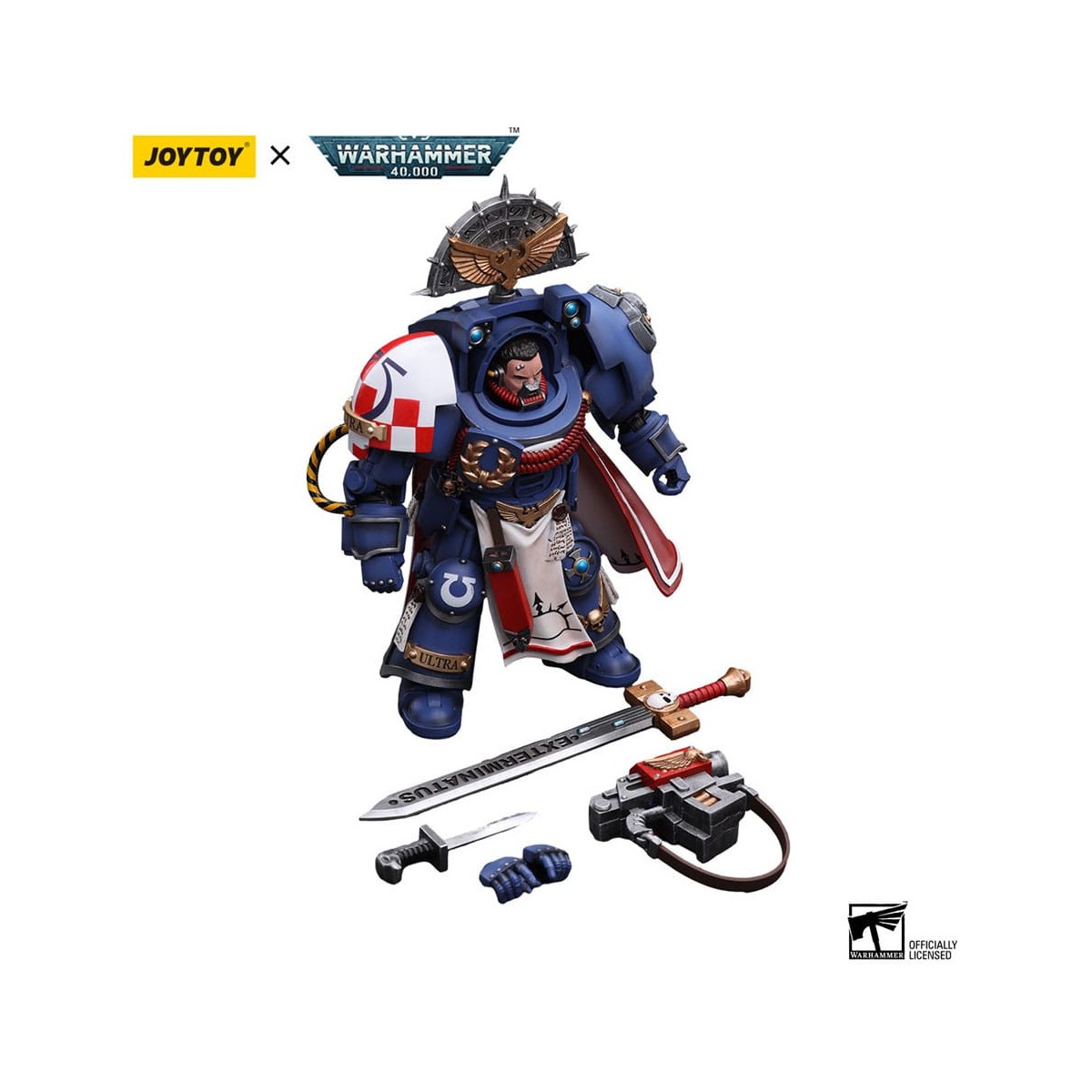 JoyToy Space Marines - Ultramarines - Terminator Captain 1/18 - Warhammer 40K