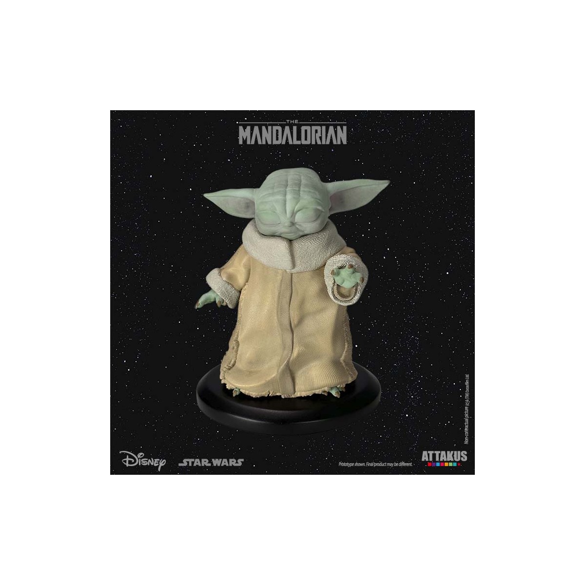 Attakus Starwars - Grogu "Using the Force" 1/5 - The Mandalorian 