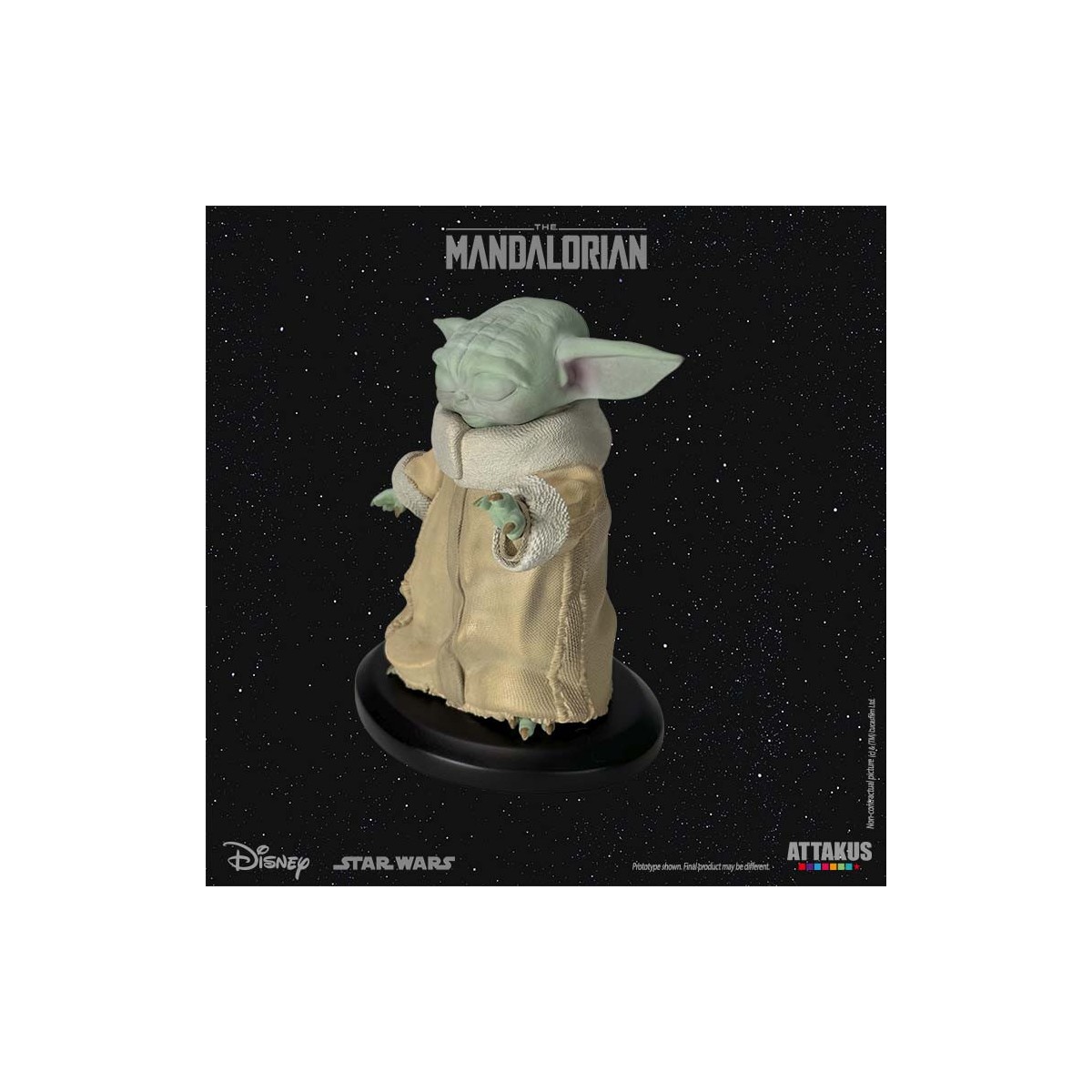 Attakus Starwars - Grogu "Using the Force" 1/5 - The Mandalorian 