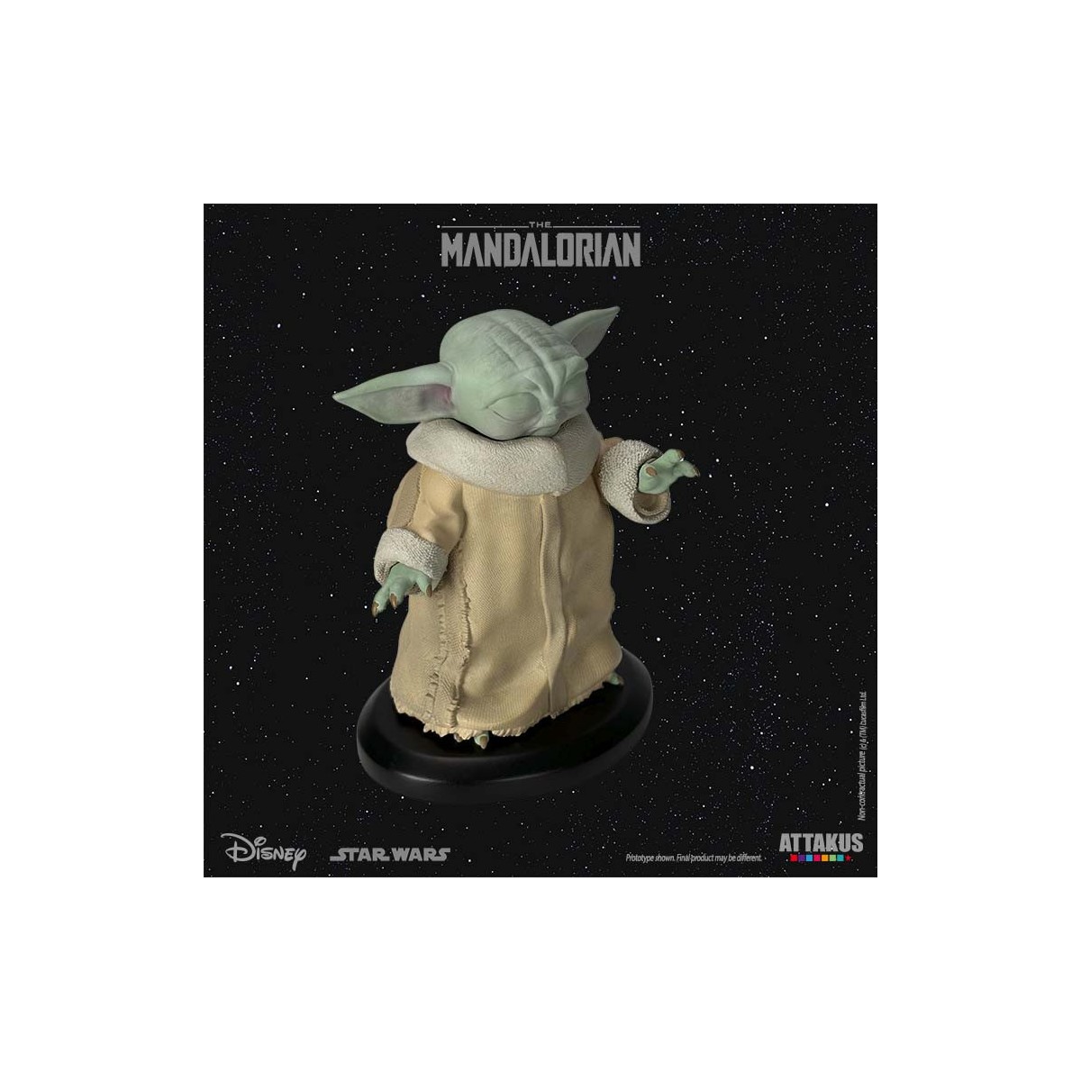 Attakus Starwars - Grogu "Using the Force" 1/5 - The Mandalorian 
