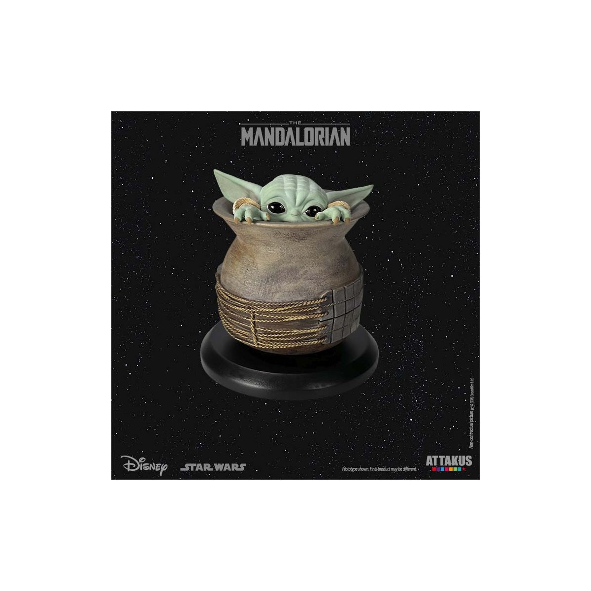 Attakus Starwars - Grogu "In the Jar" 1/5 - The Mandalorian