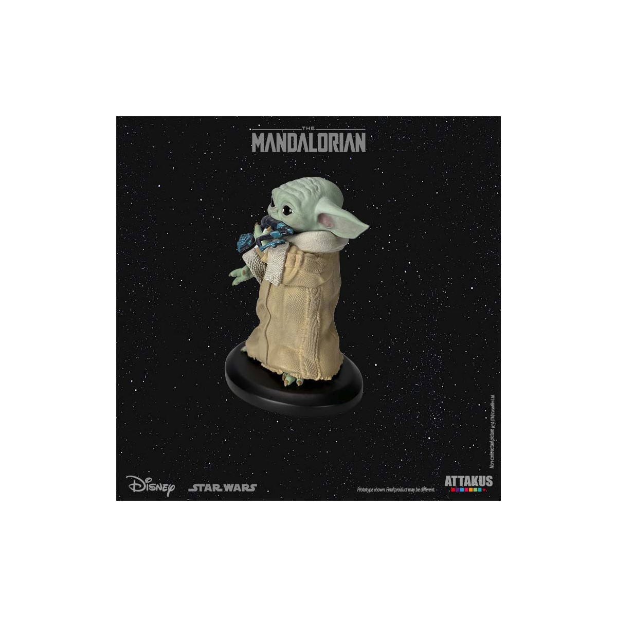Attakus Starwars - Grogu "Eating the frog" 1/5 - The Mandalorian