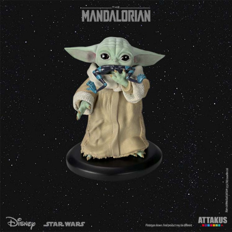 Attakus Starwars - Grogu "Eating the frog" 1/5 - The Mandalorian