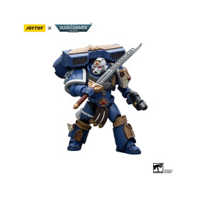 JoyToy Space Marines - Ultramarines - Vanguard Veteran Sergent 1/18 - Warhammer 40K