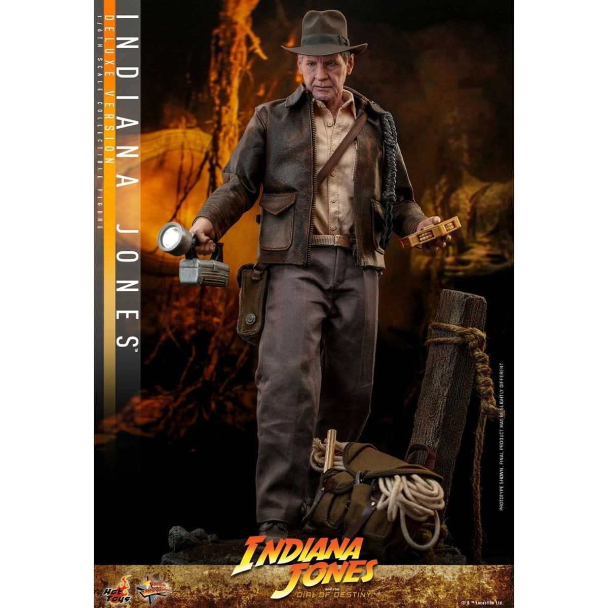 Hot Toys - Indiana Jones and the Dial of Destiny - Indiana Jones Deluxe Version 1:6