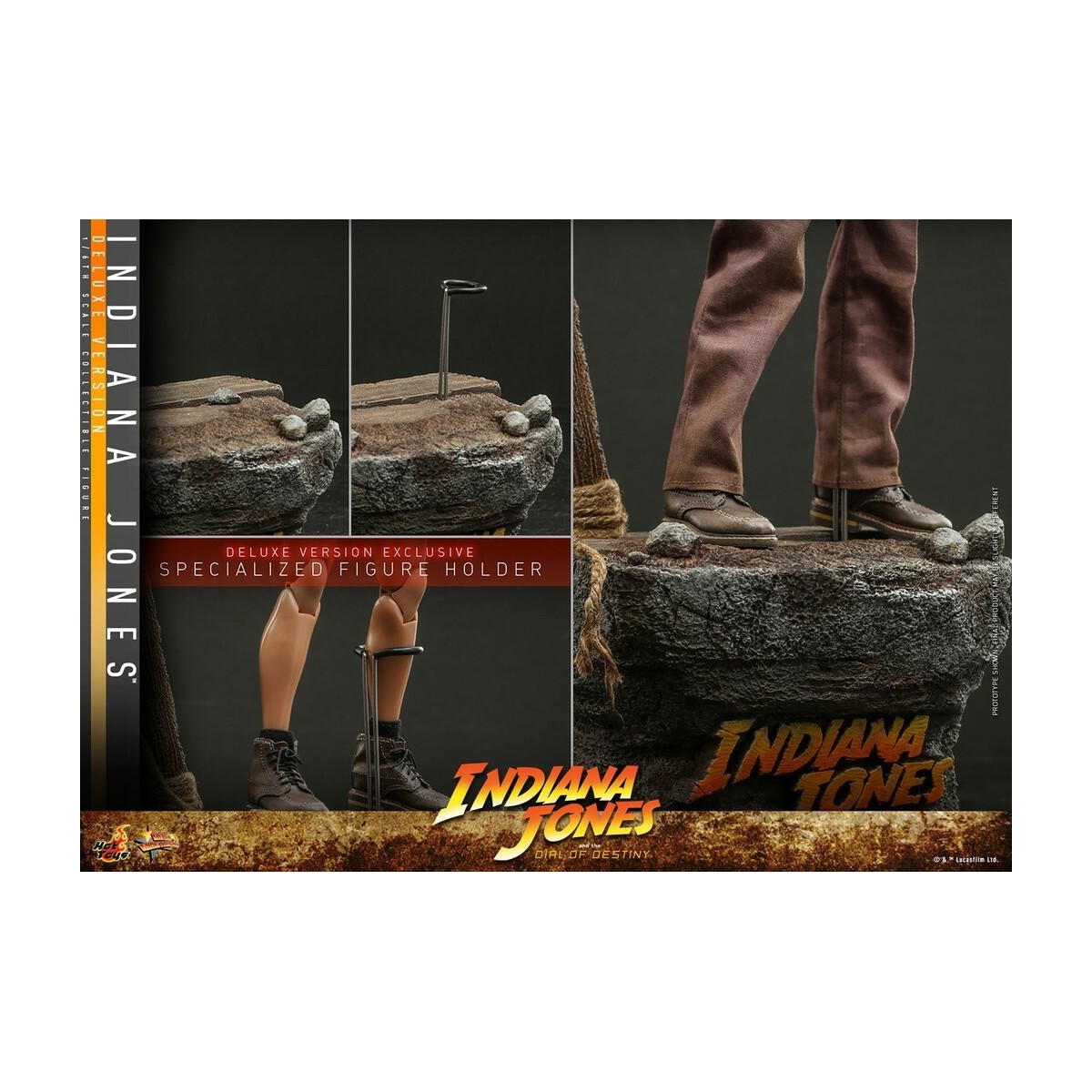 Hot Toys - Indiana Jones and the Dial of Destiny - Indiana Jones Deluxe Version 1:6