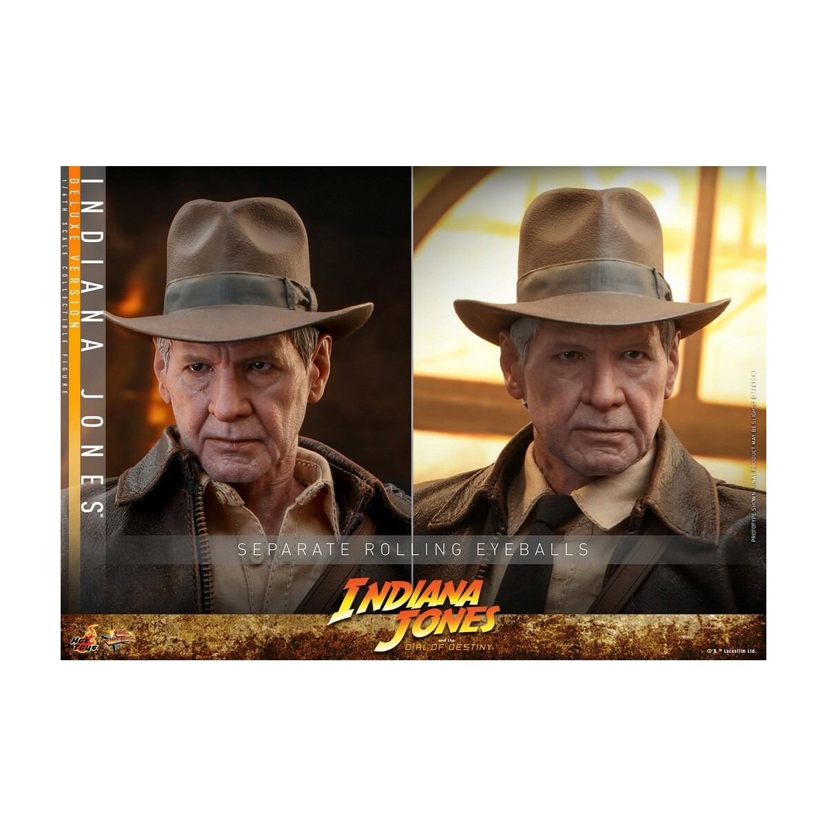 Hot Toys - Indiana Jones and the Dial of Destiny - Indiana Jones Deluxe Version 1:6