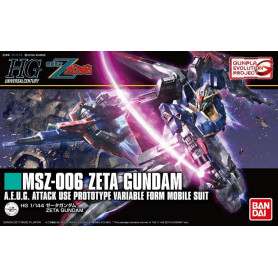 Bandai - Gunpla - Gundam 1/144 HG - MSZ-006 ZETA GUNDAM (AEUG) - Mobile Suit Zeta Gundam