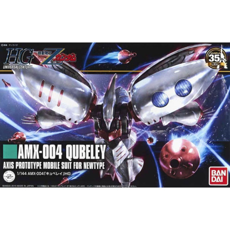 Bandai - Gunpla - Gundam 1/144 HG - AMX-004 Qubeley - Mobile Suit Zeta Gundam