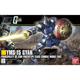 Bandai - Gunpla - Gundam 1/144 HG - YMS-15 GYAN - Mobile Suit Gundam - UC