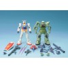 Bandai - Gunpla - Gundam 1/144 HG - Gunpla Starter Set RX-78-2 und MS-06F Zaku II - Mobile Suit Gundam