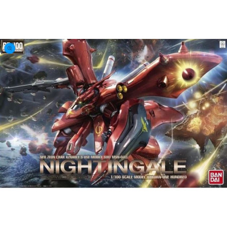 Bandai - Gunpla - Gundam 1/100 RE/100 - Msn-04 II Nightingale - Mobile Suit Gundam: Char's Counterattack