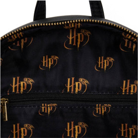 Harry Potter - Loungefly Mini Rucksack Trilogy triple pocket