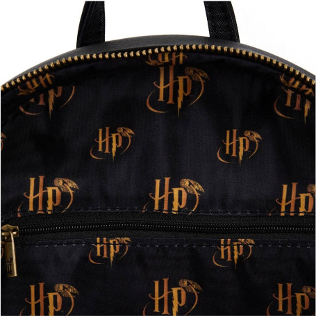 Harry Potter - Loungefly Mini Rucksack Trilogy triple pocket