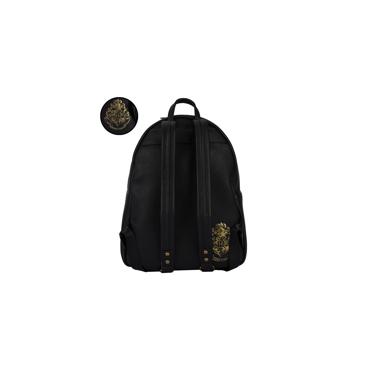 Harry Potter - Loungefly Mini Rucksack Trilogy triple pocket