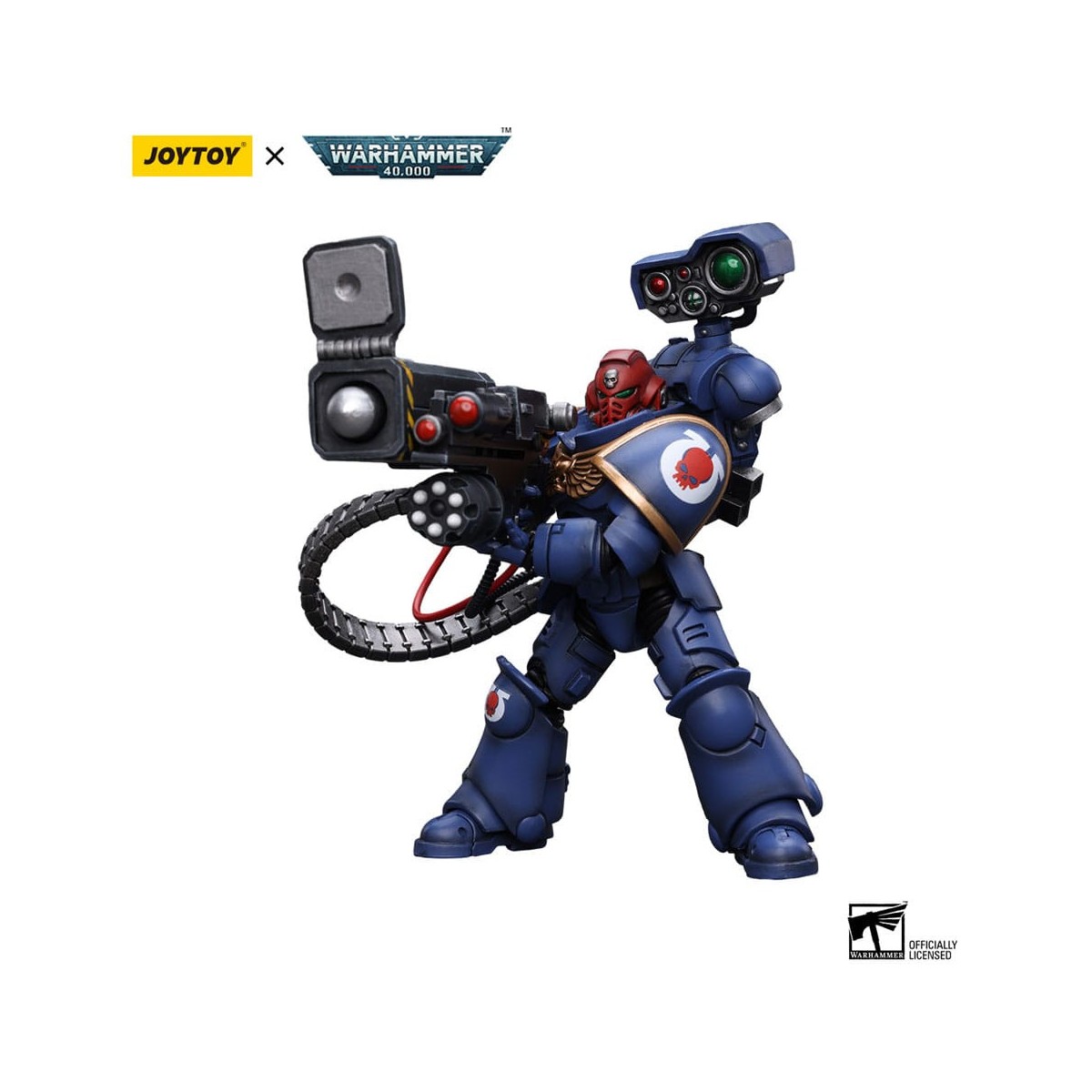 JoyToy Space Marines - Ultramarines - Desolation Sergeant with Vengor Launcher 1/18