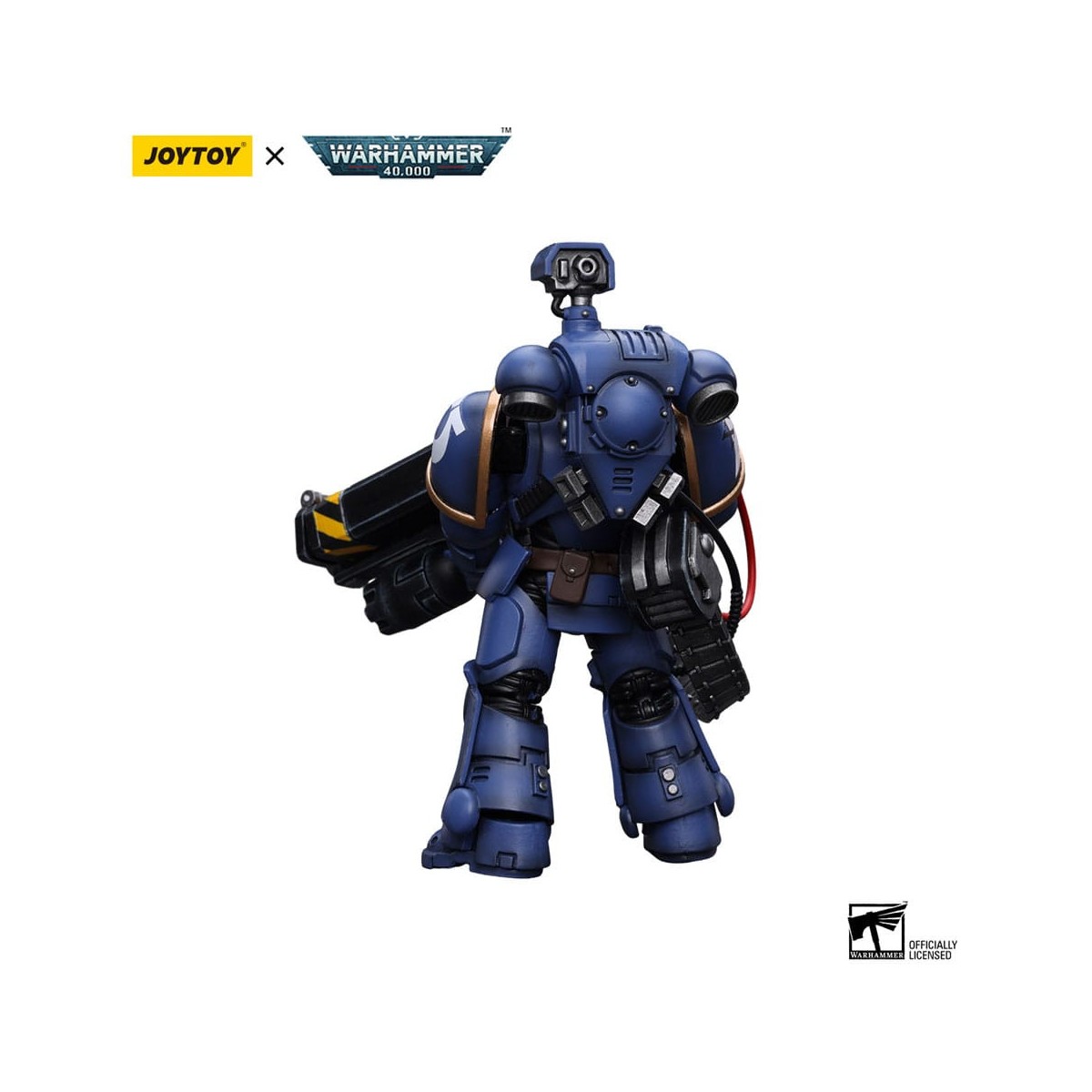 JoyToy Space Marines - Ultramarines - Desolation Marine with Castellan Launcher (Superkrak) 1/18