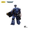 JoyToy Space Marines - Ultramarines - Desolation Marine with Castellan Launcher (Superkrak) 1/18