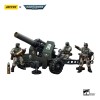 JoyToy Space Marines - Astra Militarum - Ordnance Team with Bombast Field Gun 1/18 - Warhammer 40K