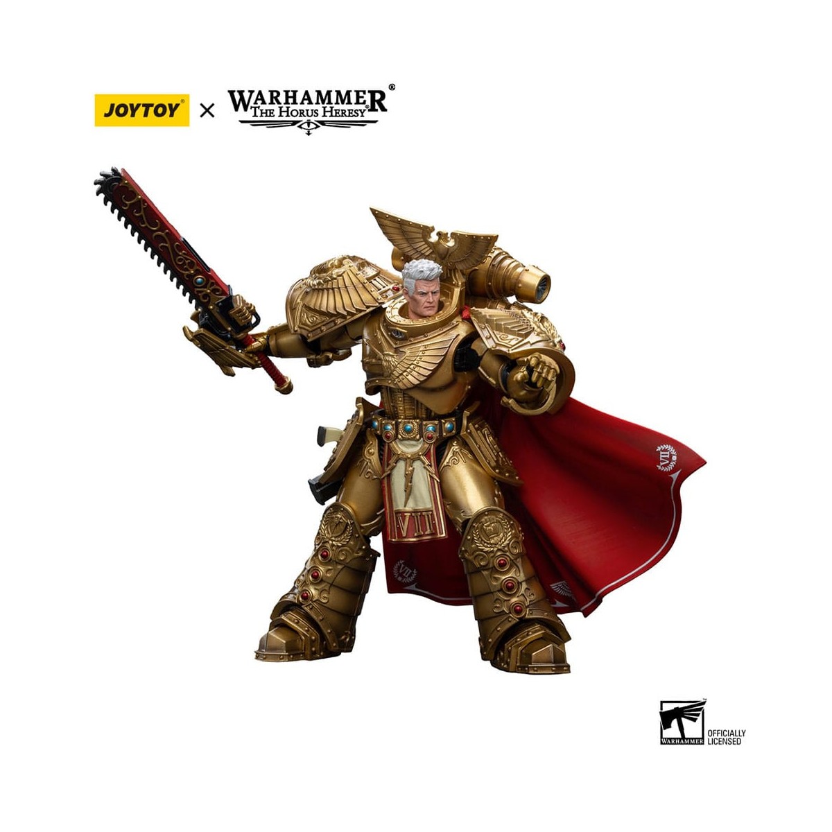 JoyToy Space Marines - Imperial Fists - Rogal Dorn Primarch of the 7th Legion - 1/18 - Warhammer The Horus Heresy