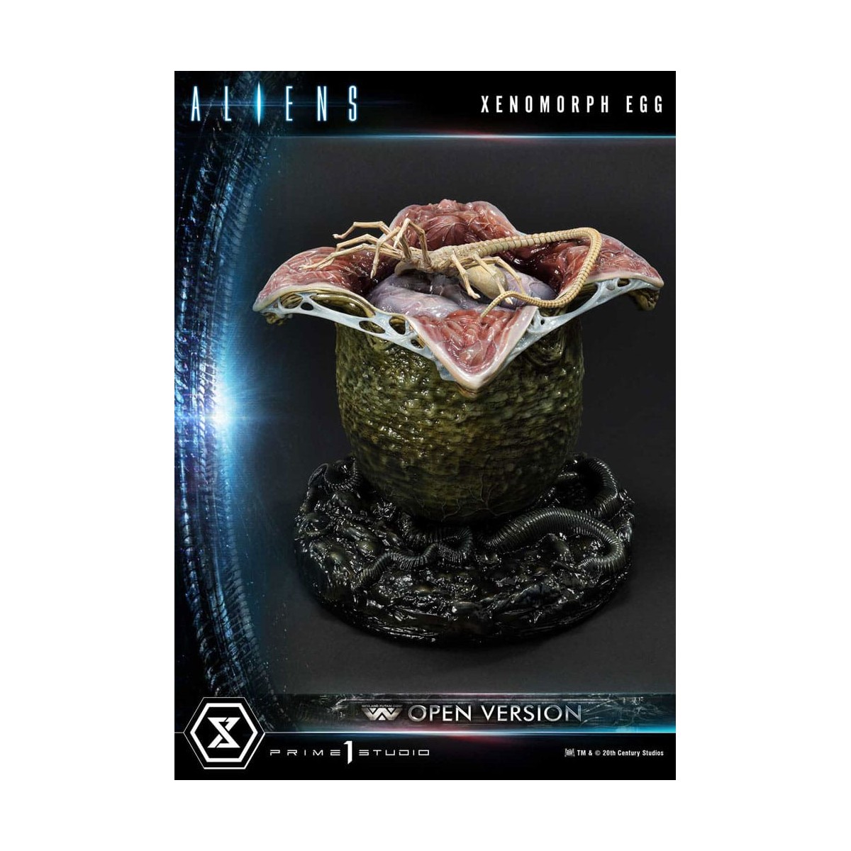 Prime 1 Studio - Aliens Premium Masterline Series Statuette Xenomorph Egg Open Version - Ovomorph