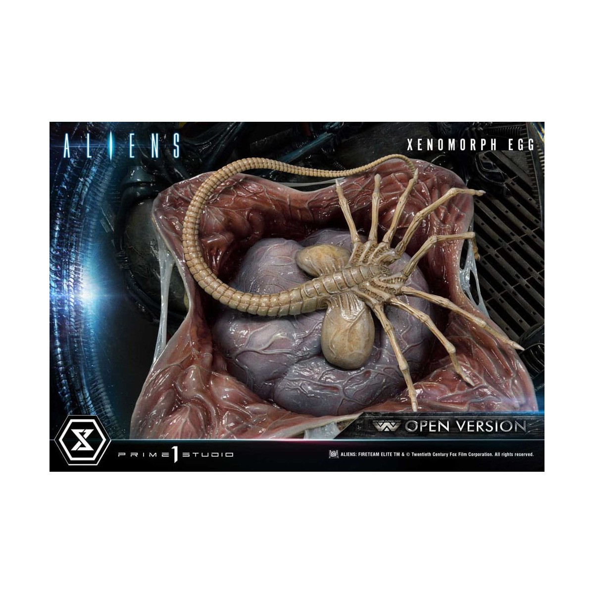 Prime 1 Studio - Aliens Premium Masterline Series Statuette Xenomorph Egg Open Version - Ovomorph