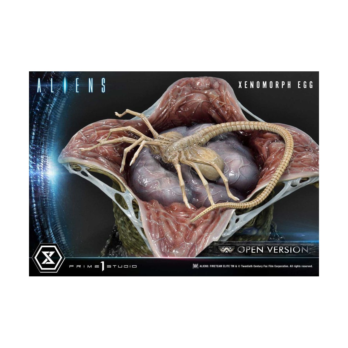 Prime 1 Studio - Aliens Premium Masterline Series Statuette Xenomorph Egg Open Version - Ovomorph