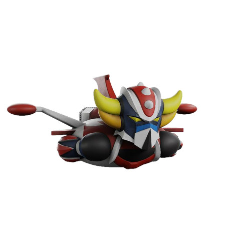 Plastoy - GOLDORAK - Goldorak in seiner Untertasse - Grendizer in Spazer