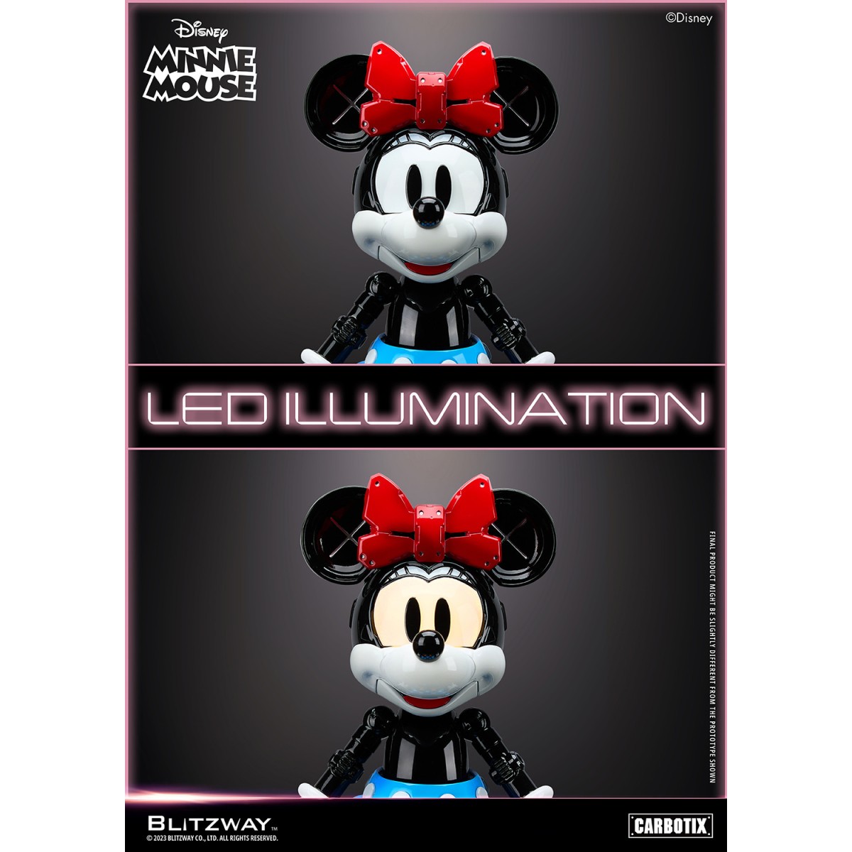 Blitzway - Disney - Carbotix Series Minnie Mouse
