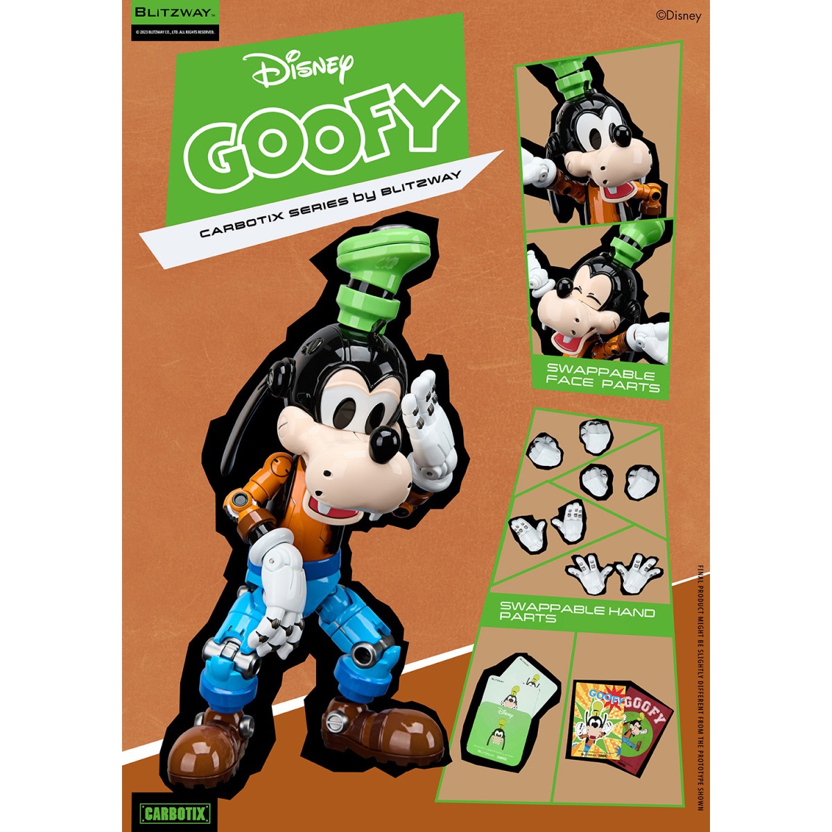 Blitzway - Disney - Carbotix Series Goofy - Goofy