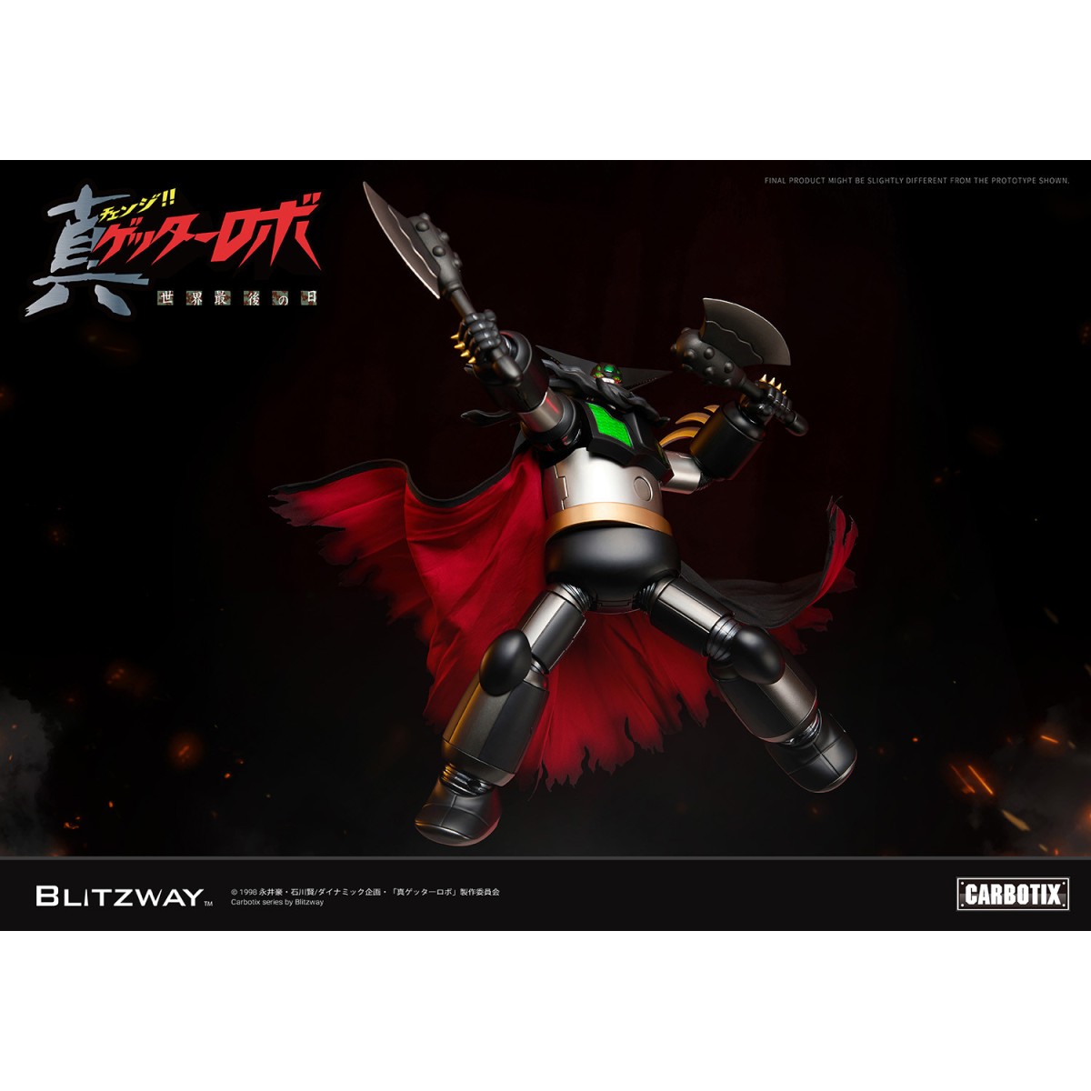 Blitzway Carbotix - BLACK GETTER - Hybrid Carbon Action Figure Series