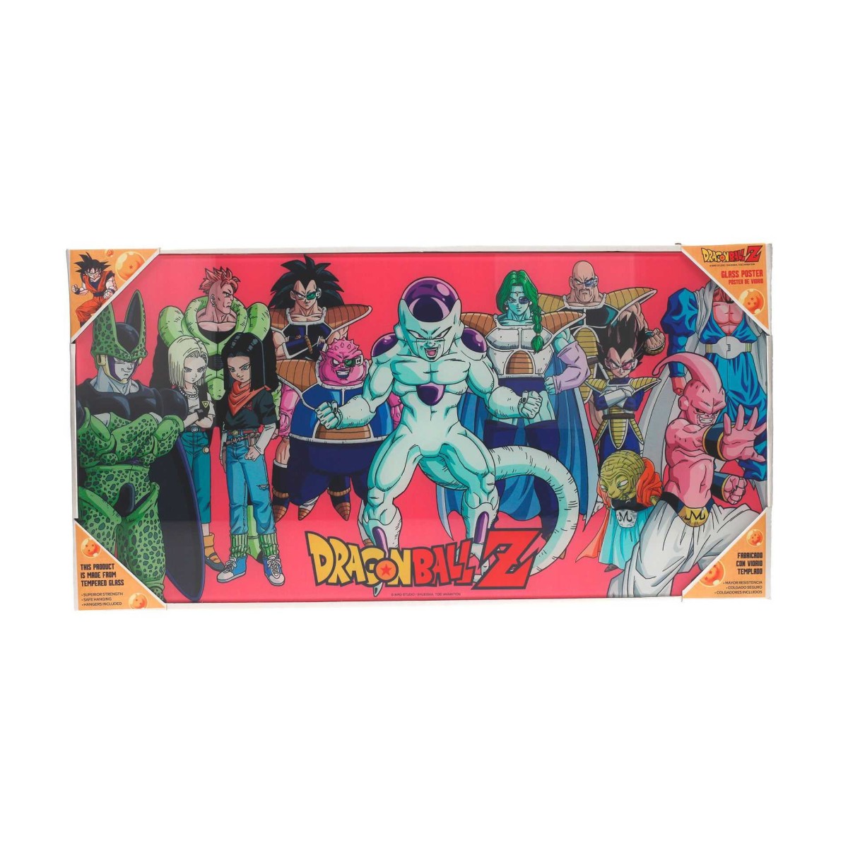 SD Toys - Dragonball Z Glasposter "Villains