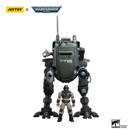 JoyToy Space Marines - Astra Militarum - Cadian Armoured Sentinel 1/18 - Warhammer 40K