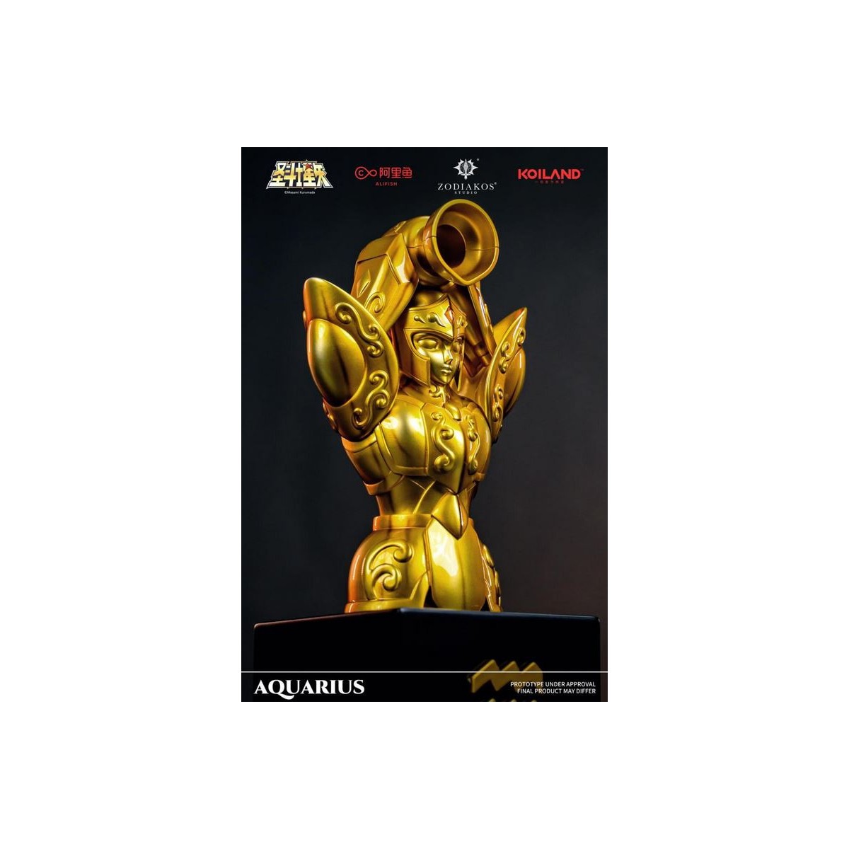 Zodiakos Studio - Aquarius Cloth - Totem des Wassermanns 1/6 - Statue Saint Seiya - die Ritter des Zodiakus