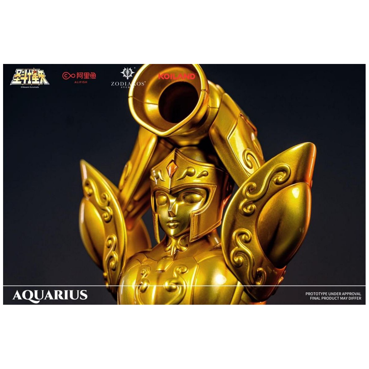 Zodiakos Studio - Aquarius Cloth - Totem des Wassermanns 1/6 - Statue Saint Seiya - die Ritter des Zodiakus