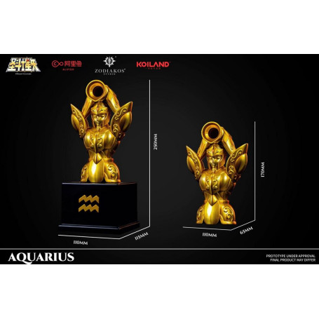 Zodiakos Studio - Aquarius Cloth - Totem des Wassermanns 1/6 - Statue Saint Seiya - die Ritter des Zodiakus
